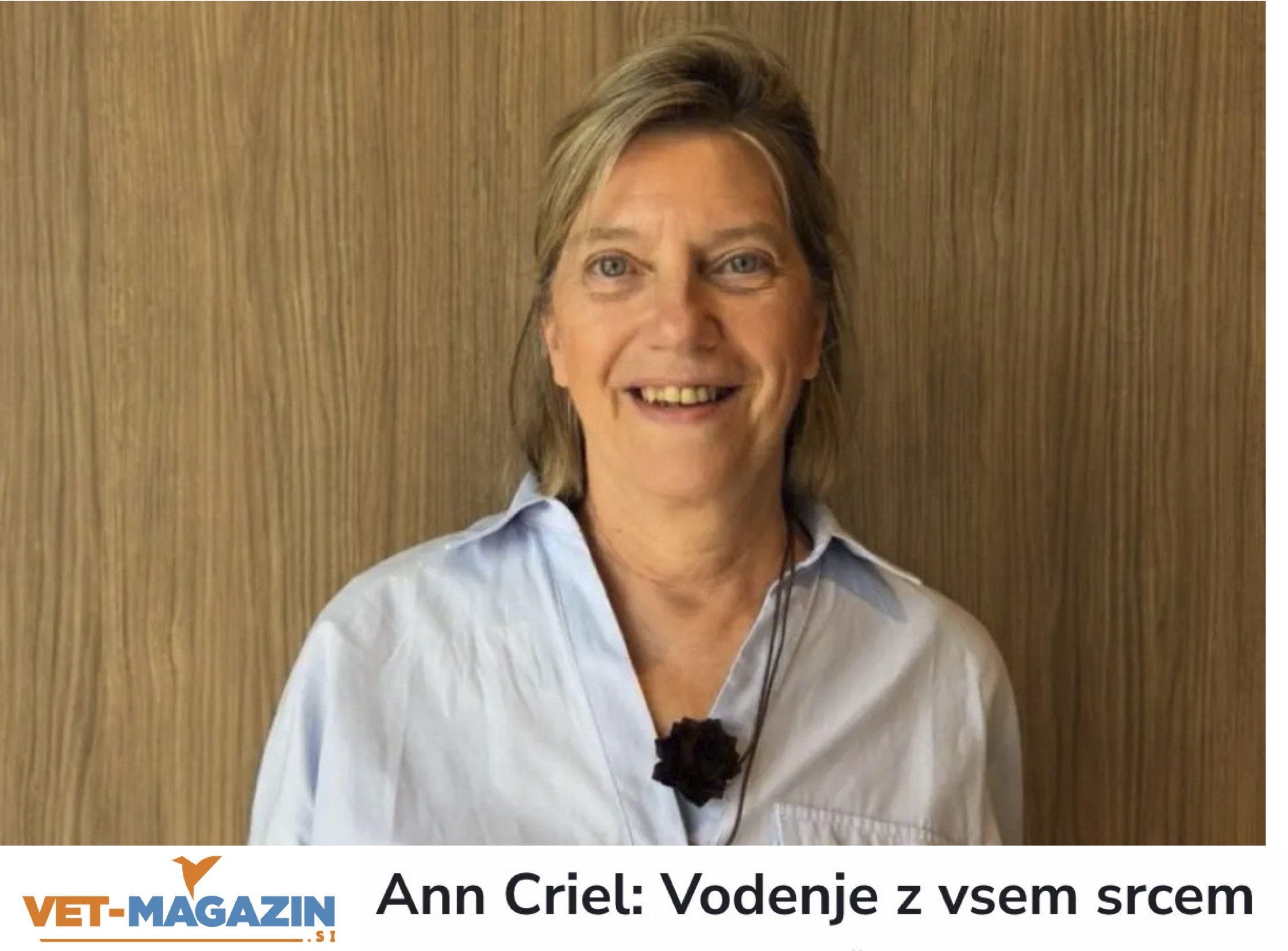 Ann Criel on cats, leadership and the future of veterinary medicine